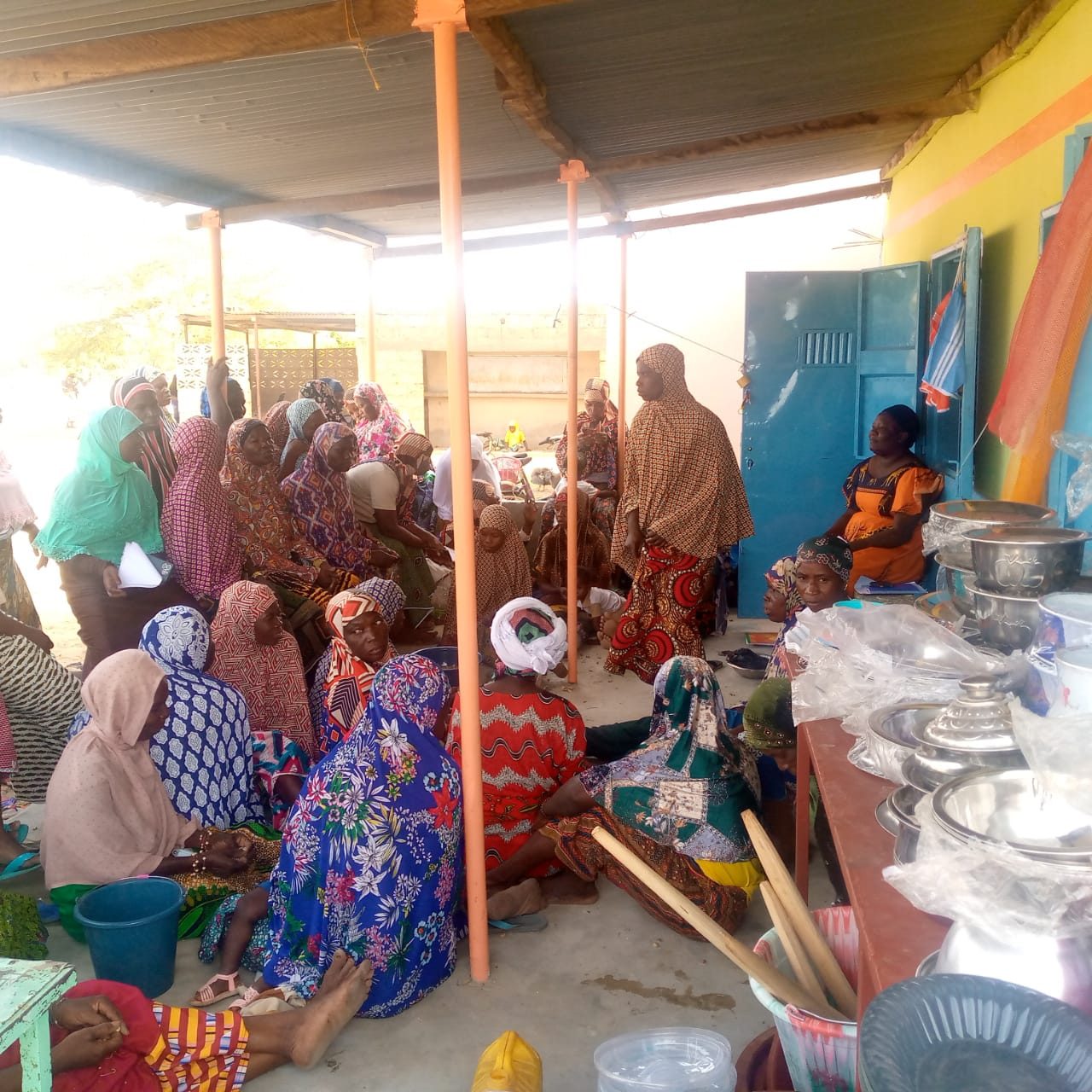 Démonstration culinaire pour la prévention de la malnutrition